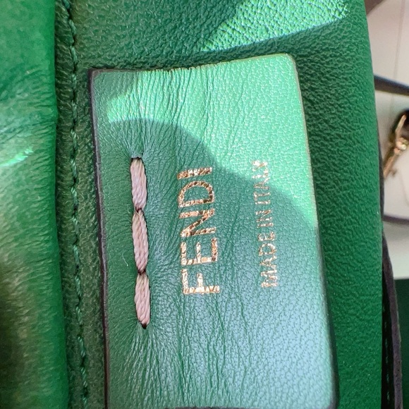 Fendi 3Jours Nappa Leather Handbag In Camel - Picture 11 of 11